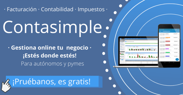 Programa para autónomos y pymes. Facturación. Contabilidad. Impuestos y mucho más.